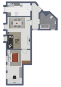 *Großzügige 2-Zimmer-Wohnung in zentraler Lage von Leverkusen*